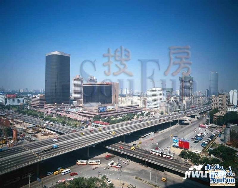 中国国际贸易中心实景图图片
