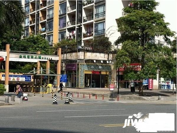 新中银金色华庭临街商铺实景图图片