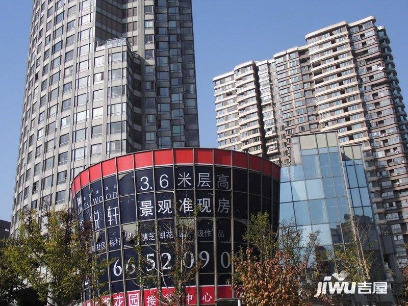 慧芝湖花园一期实景图图片