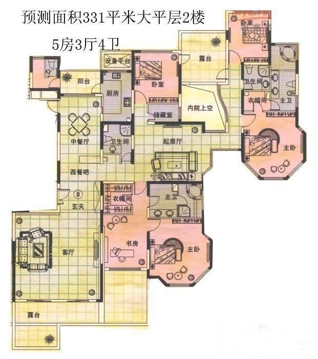 上海滩花园洋房实景图图片