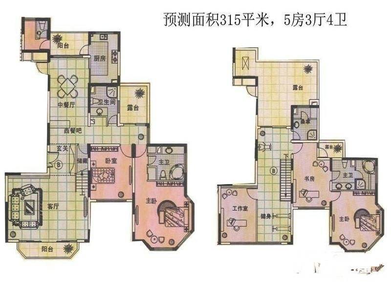 上海滩花园洋房实景图图片