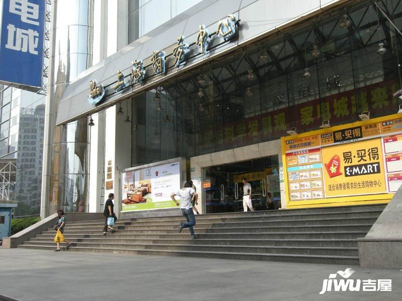 上海商务中心实景图图片
