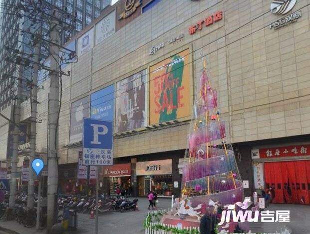 武汉万达中心商铺实景图图片