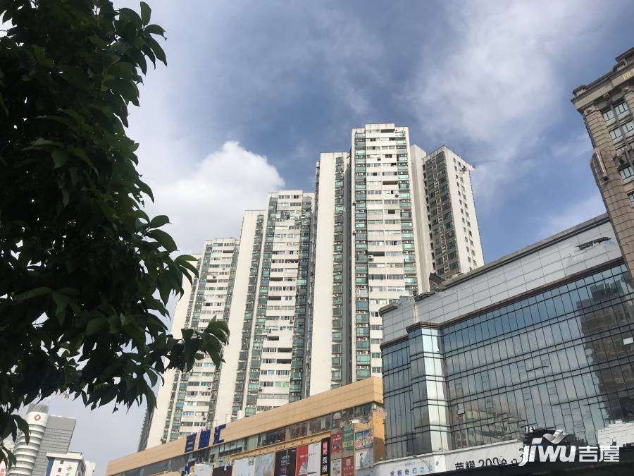 百脑汇住宅楼实景图图片