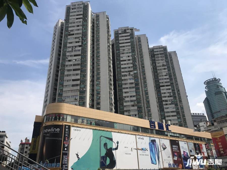 百脑汇住宅楼实景图图片