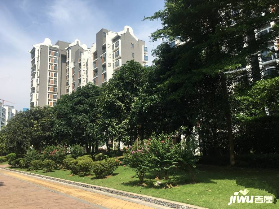 广州亚运城运动员村实景图图片