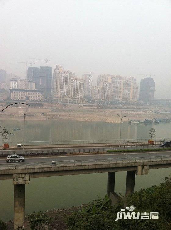 轻轨江岚雅社实景图图片