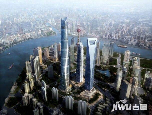 重庆上海中心实景图图片