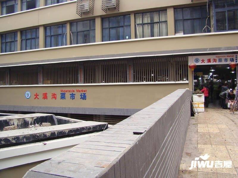 枣子岚垭菜市巷实景图图片