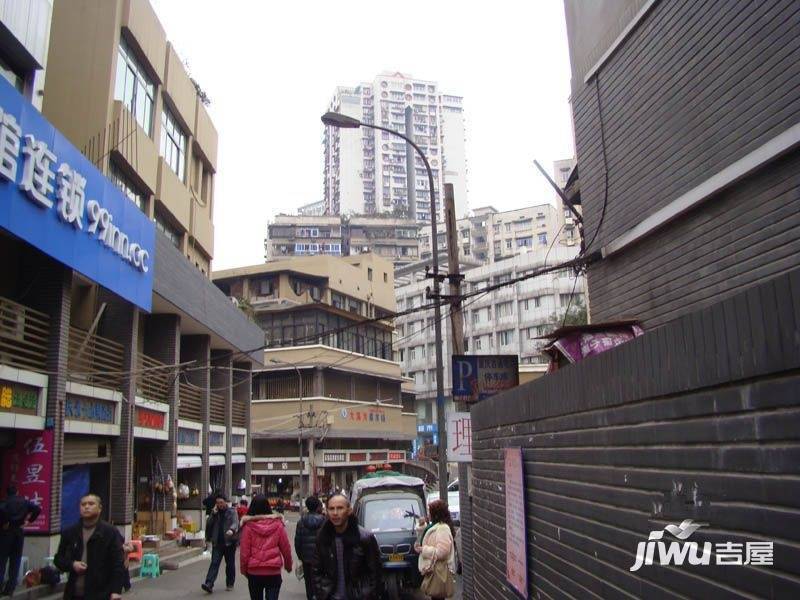 枣子岚垭菜市巷实景图图片