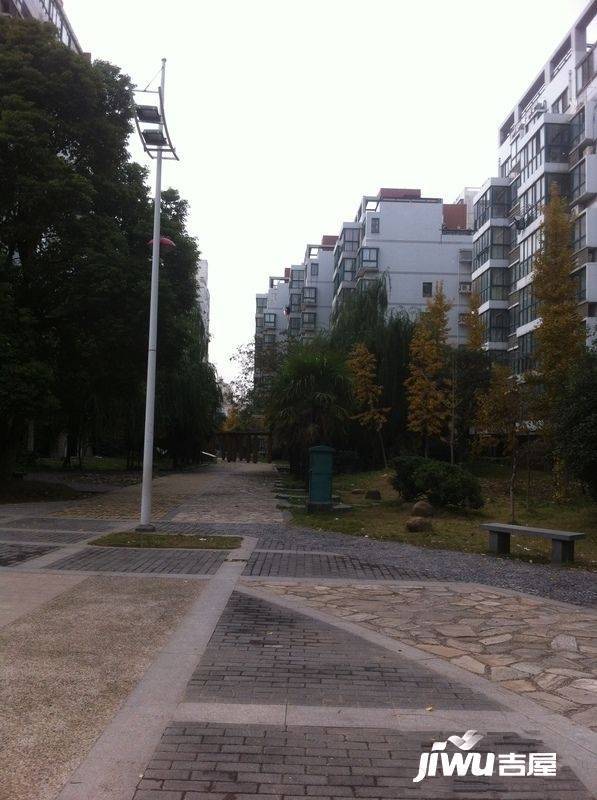 蓝岸亲水湾花园实景图图片