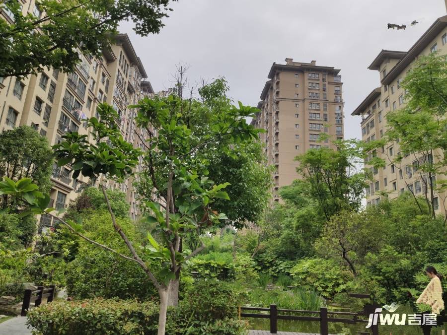 华欧雨荷苑实景图图片