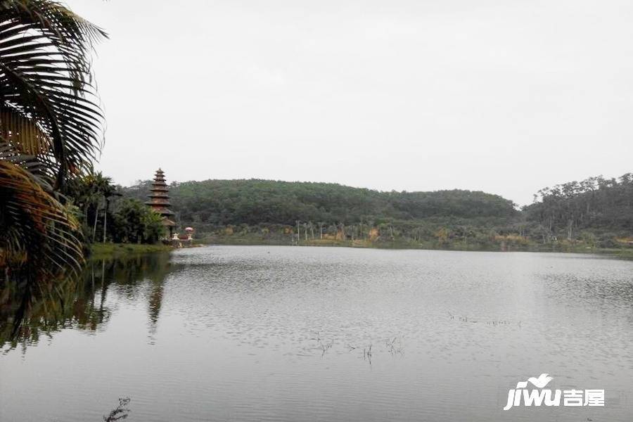 天湖半岛别墅实景图图片
