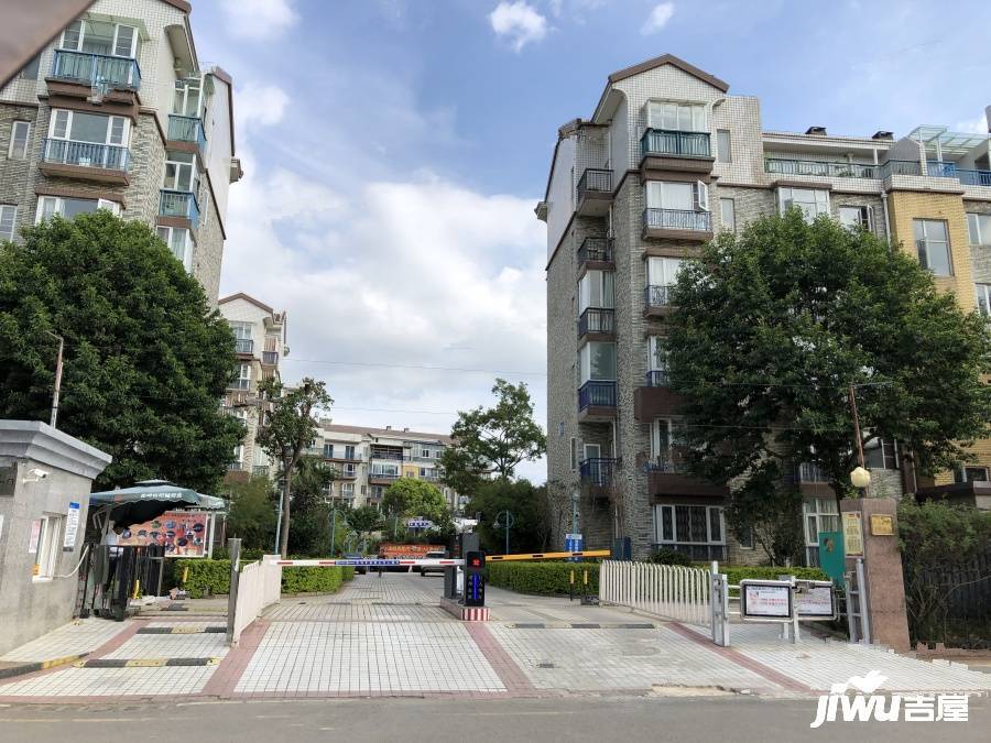 世纪城叠春苑实景图图片
