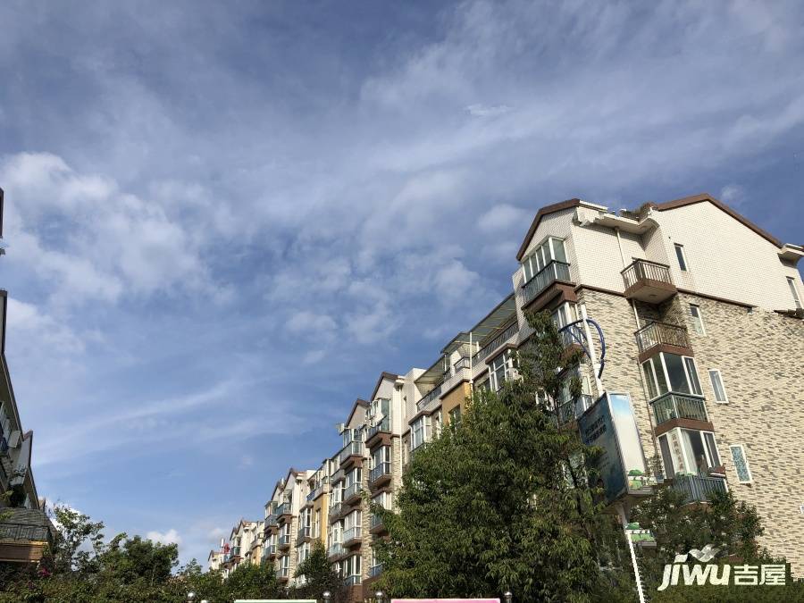 世纪城叠春苑实景图图片