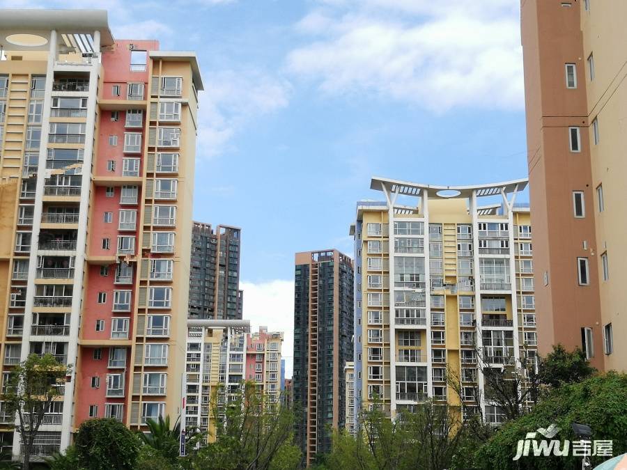 世纪城华春苑实景图图片