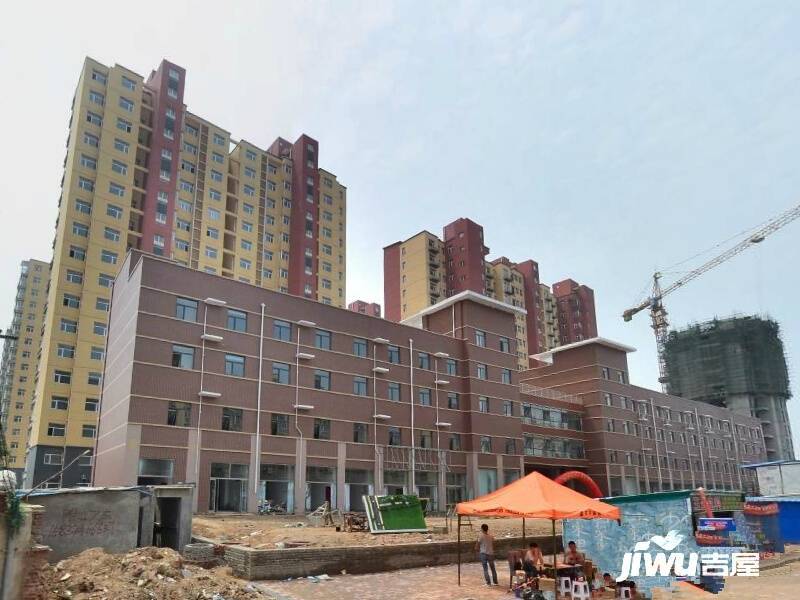 燕西台小区实景图图片