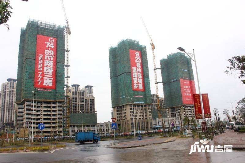 万科城华府商铺实景图图片