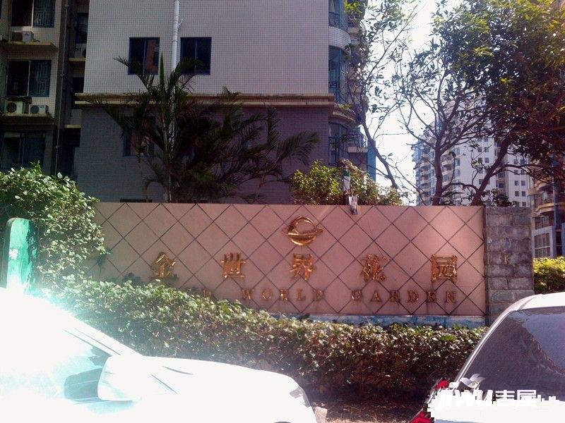 金世界花园商铺实景图图片