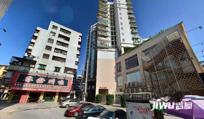 阳光100商铺实景图图片