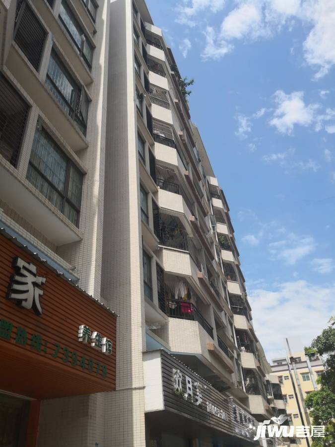 富达苑花园实景图图片