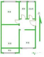 百子湾家园3室1厅1卫100㎡户型图