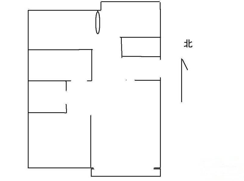 建东苑东区3室2厅1卫121㎡户型图