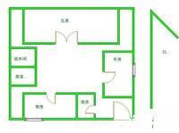 西四保护区四合院8室1厅1卫430㎡户型图