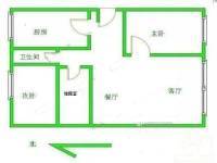 金泽家园2室2厅1卫76㎡户型图