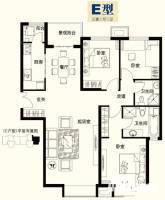 融景城东区3室2厅2卫134㎡户型图