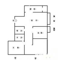 涧桥泊屋3室1厅2卫167㎡户型图