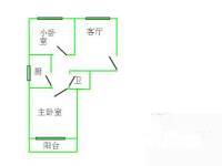 马连洼兰园2室1厅1卫70㎡户型图