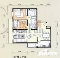 永泰园新地标2室2厅2卫133.2㎡户型图