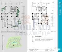 太扬家园别墅4室3厅3卫312.1㎡户型图