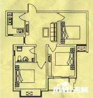 檀州家园3室1厅1卫168㎡户型图