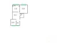 东单四合院3室1厅1卫90㎡户型图