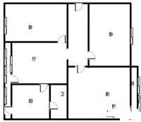 新桥路3室1厅1卫99㎡户型图