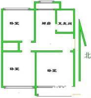 韶九小区3室1厅1卫95㎡户型图