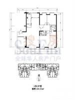 观缘3室2厅2卫208.8㎡户型图