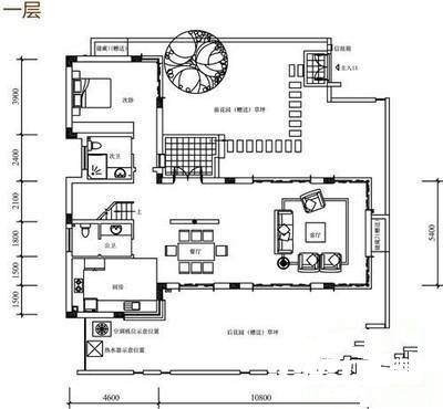 什刹海四合院9室9厅3卫749㎡户型图