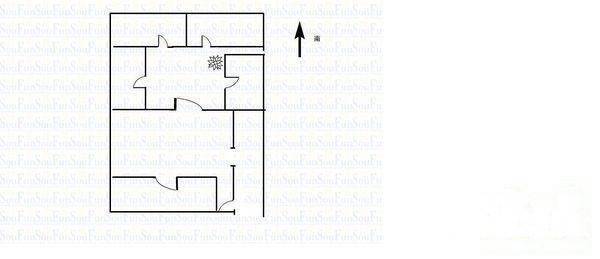 西四北六条6室3厅3卫330㎡户型图