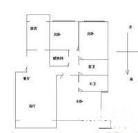 大三尖3室1厅2卫78㎡户型图