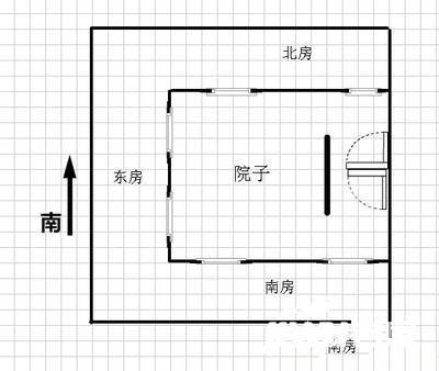 北新桥一巷6室1厅1卫240㎡户型图