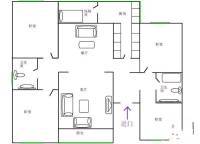 银闸小区4室2厅2卫249㎡户型图