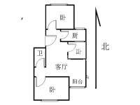 飞腾温泉家园3室2厅1卫103㎡户型图
