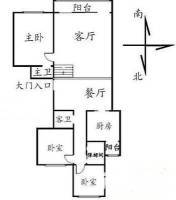 星河城夏季星空3室2厅2卫10㎡户型图