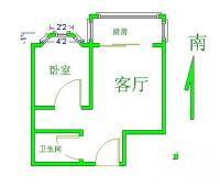 三星庄园1室1厅1卫76㎡户型图