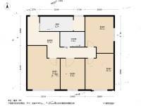 富力阳光美园4室1厅1卫88㎡户型图