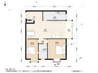 鼎极嘉华世纪2室1厅1卫146㎡户型图