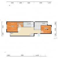 福怡苑一期2室0厅0卫64㎡户型图